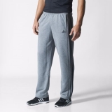 P7i9940 - Adidas Sport Essentials 3Stripes French Terry Pants Grey - Men - Clothing